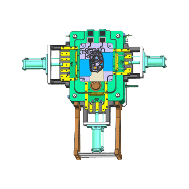 アルミニウムは、透過容量のリアハウジング金型を挿入します